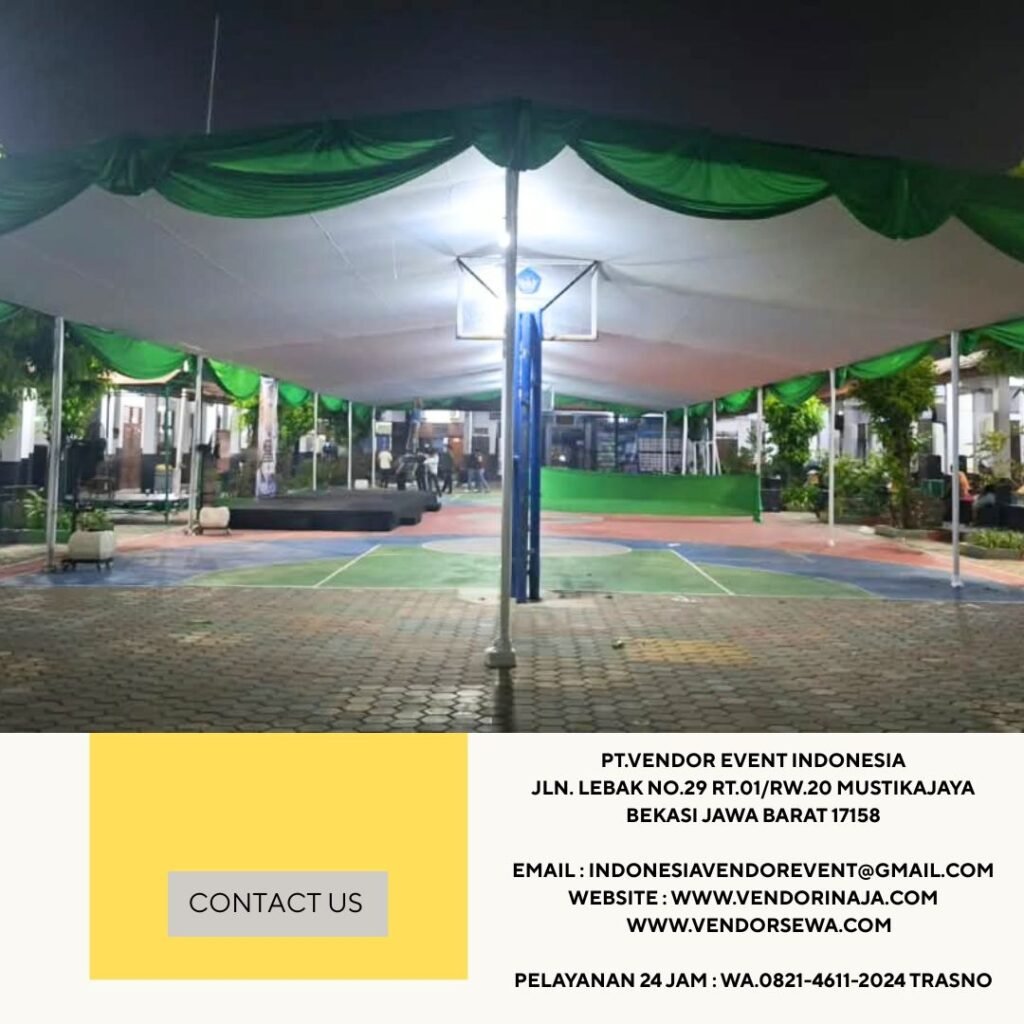 Sewa Tenda Plafon Rumbai Hijau Jakpus (0821-4611-2024)