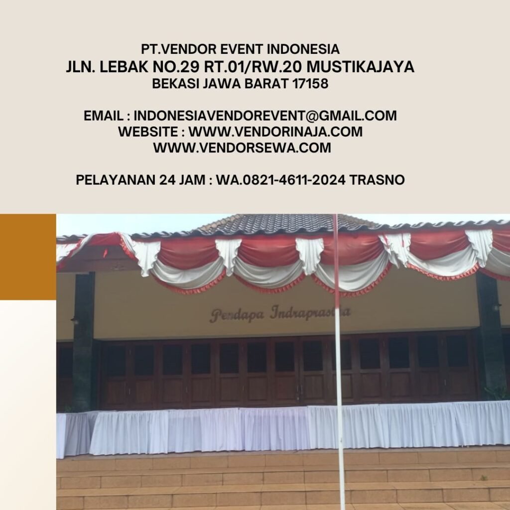 Sewa Tenda dan Meja Event Uninda depok(082146112024)