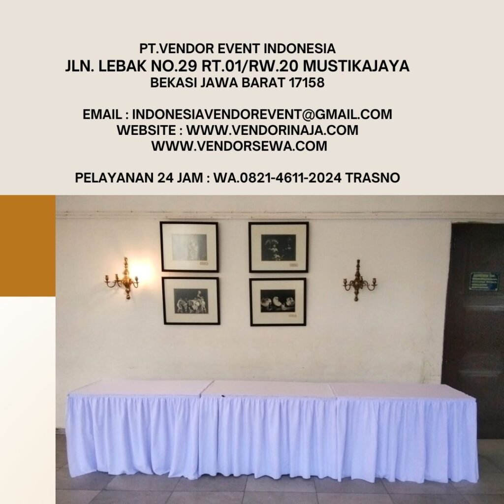 Sewa Tenda dan Meja Event Uninda depok(082146112024)