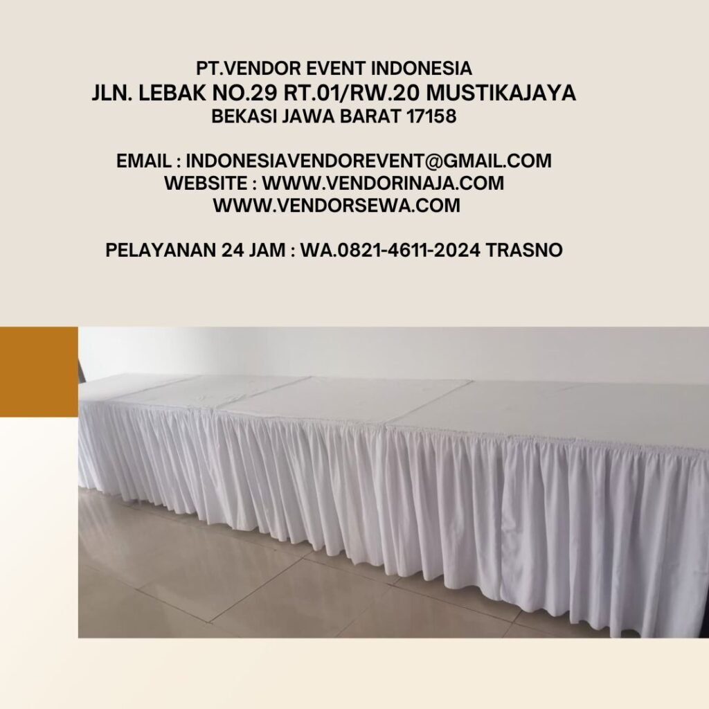 Sewa Tenda dan Meja Event Uninda depok(082146112024)