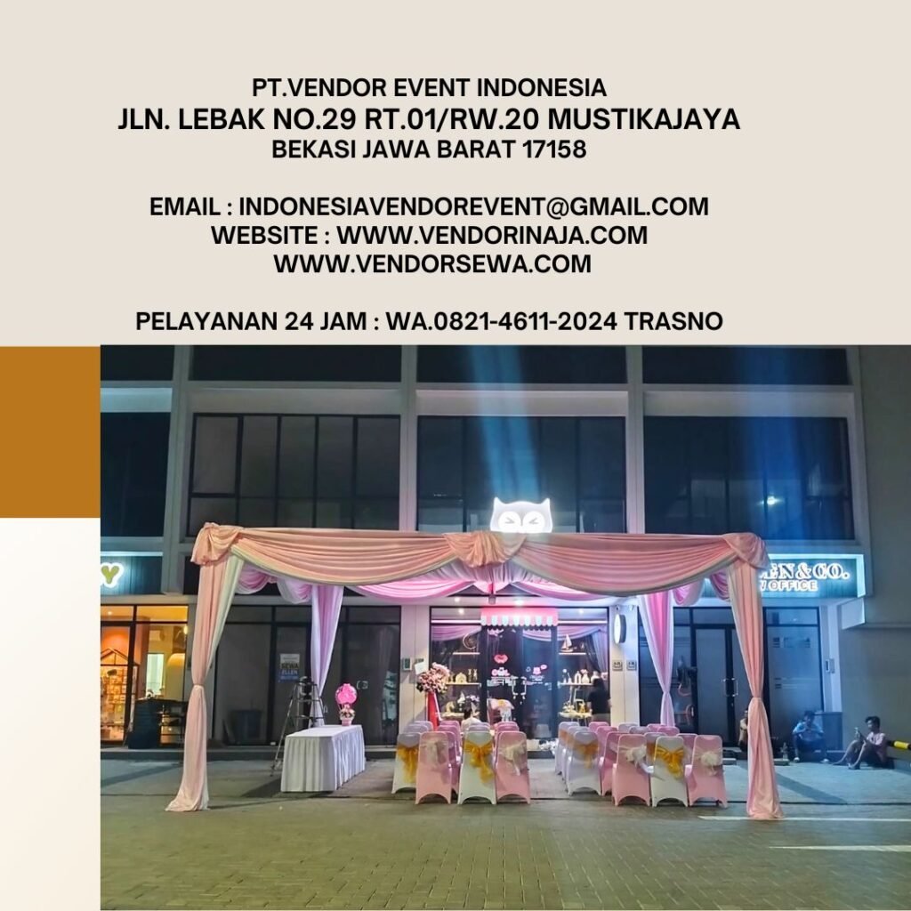 Sewa Tenda serut 6x5m,meja Kursi BSD city tangerang