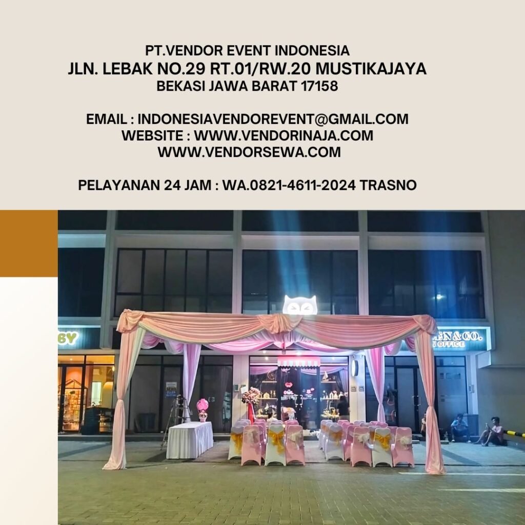 Sewa Tenda serut 6x5m,meja Kursi BSD city tangerang