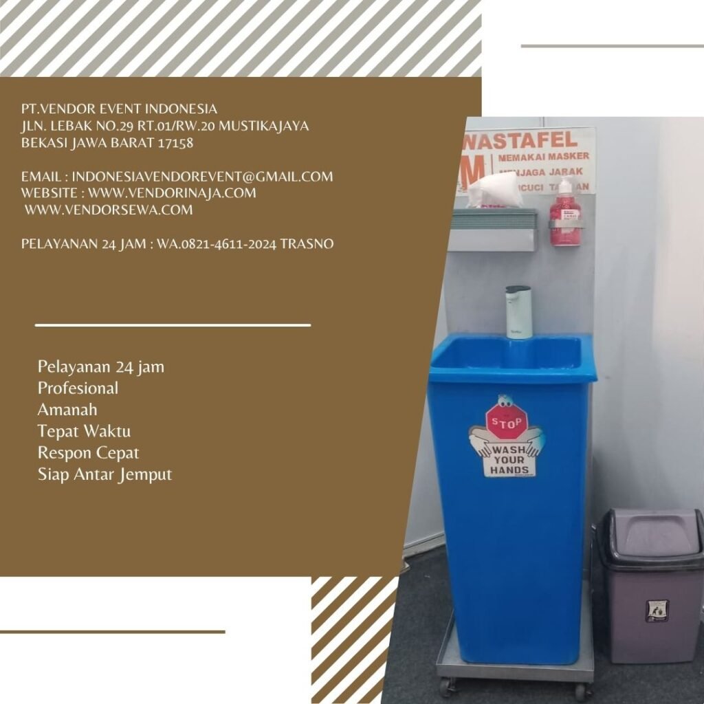 Sewa Wastafel Portable Kotak Jakarta (0821-4611-2024)