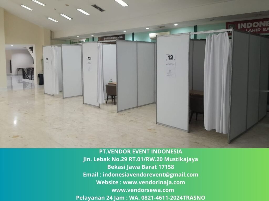 Sewa Ruang Partisi Putih Kemayoran (0821-4611-2024)