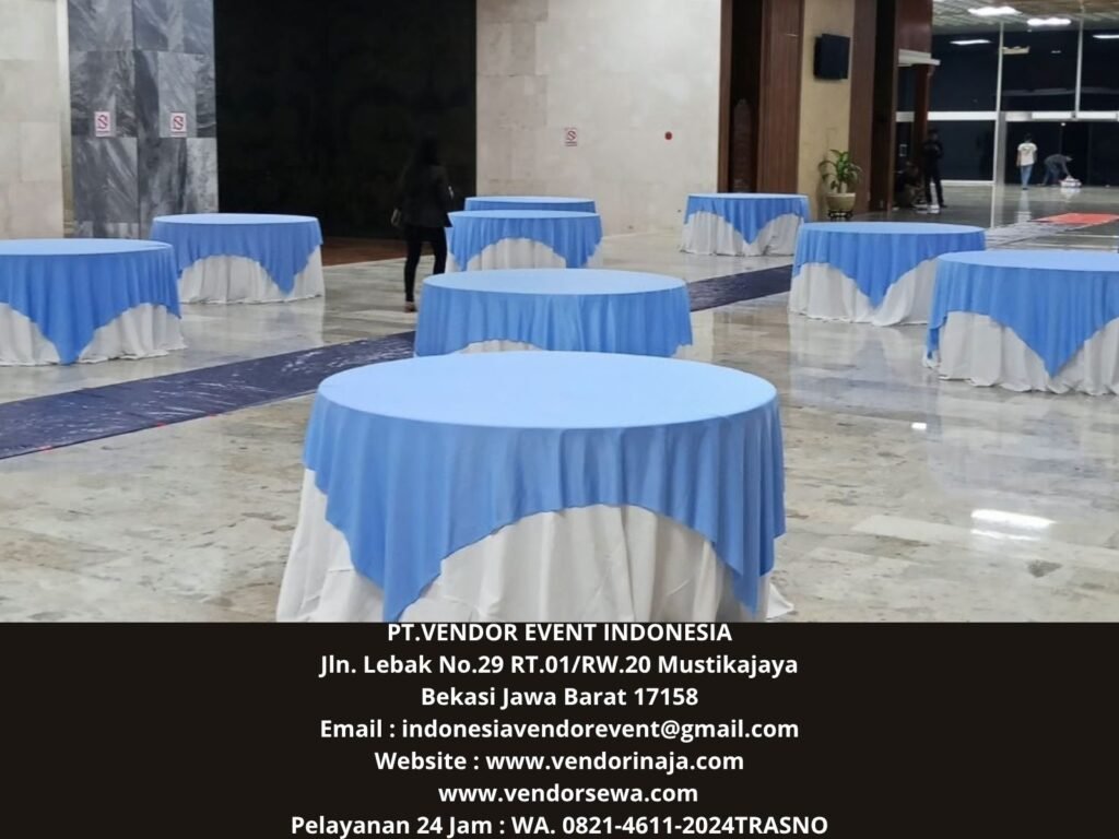 Sewa Meja Bulat Bogor (0821-4611-2024)