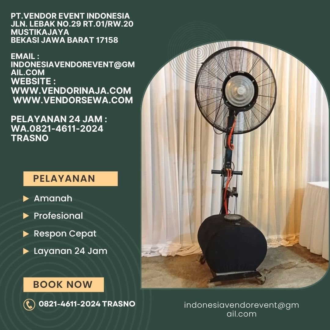 Rental Misty fan bermutu Tangerang (0821-4611-2024)