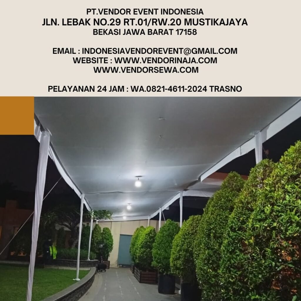 Rental Tenda Plafon Dan Misty fan Depok (082146112024)