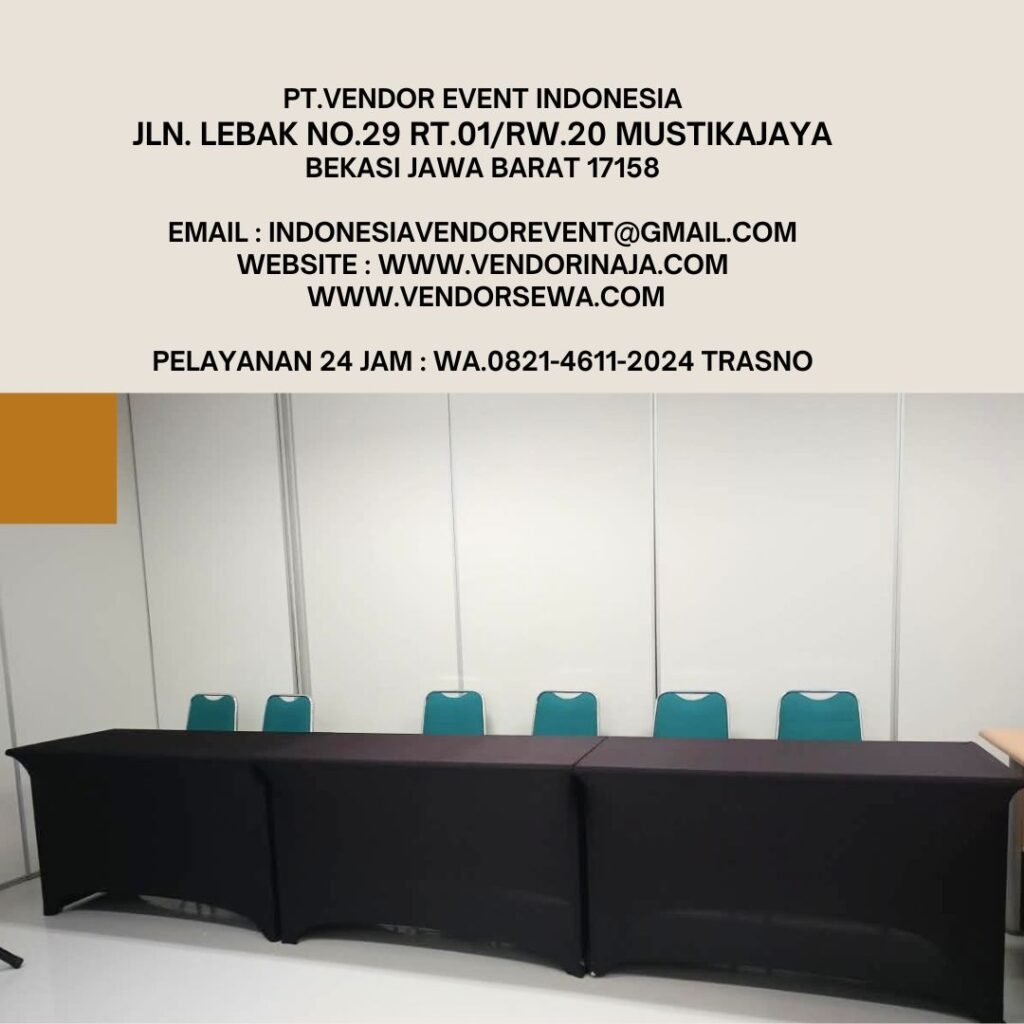 Sewa Meja IBM Event Gedung Rukun Jaya Senayan(0821-4611-2024)