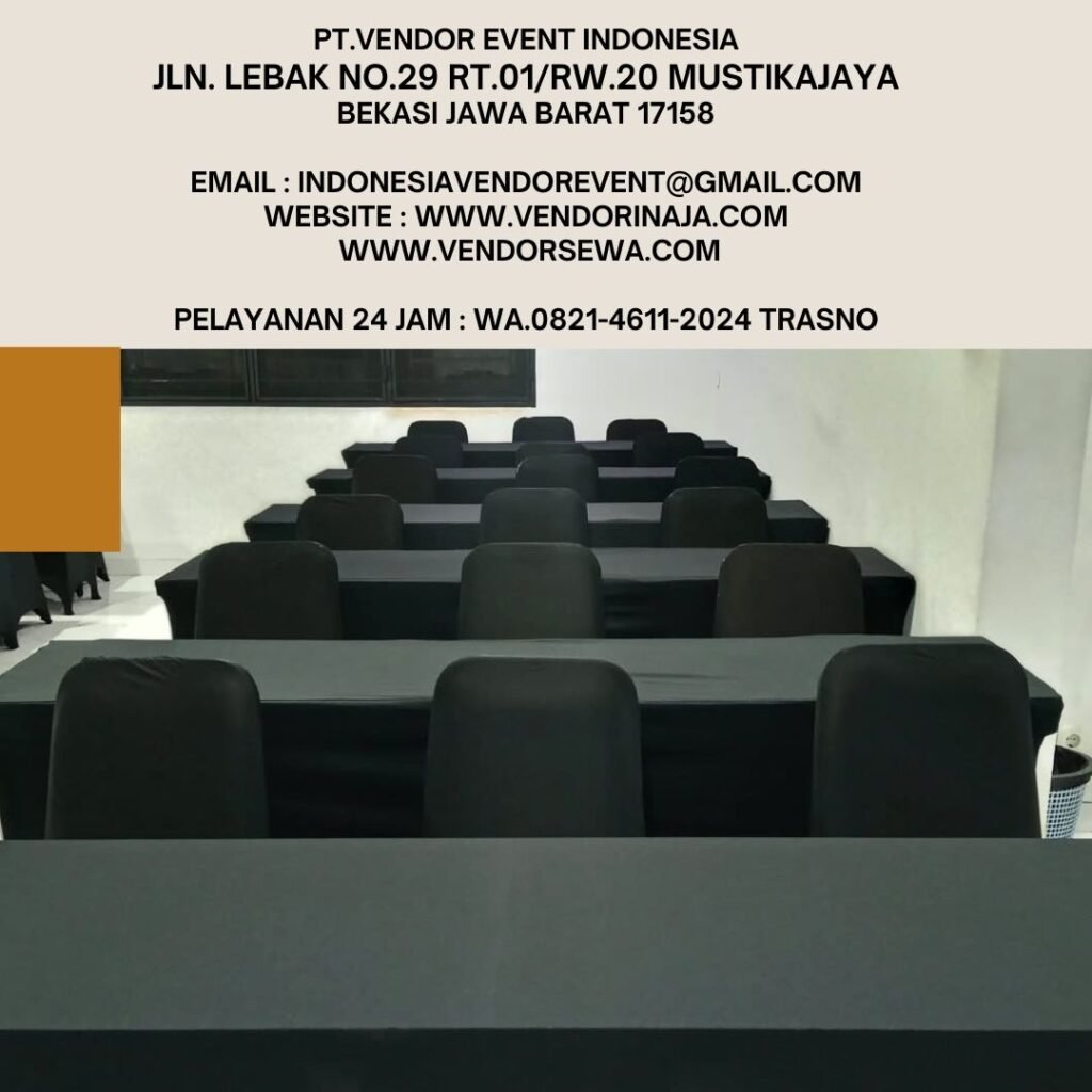 Sewa Meja IBM Event Gedung Rukun Jaya Senayan(0821-4611-2024)