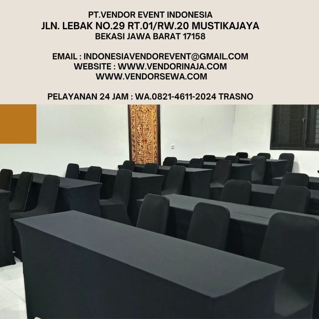 Sewa Meja IBM Event Gedung Rukun Jaya Senayan(0821-4611-2024)