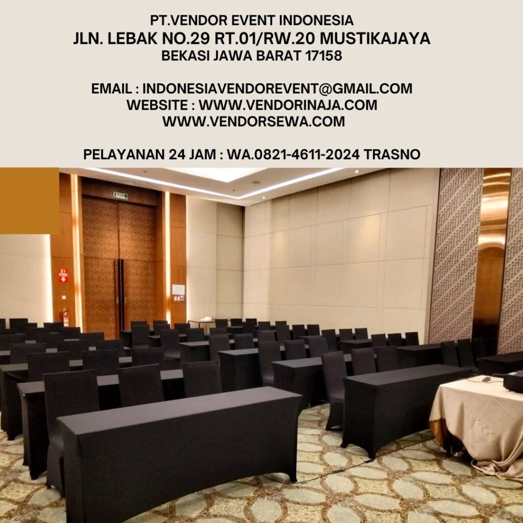 Sewa Meja IBM Event Gedung Rukun Jaya Senayan(0821-4611-2024)