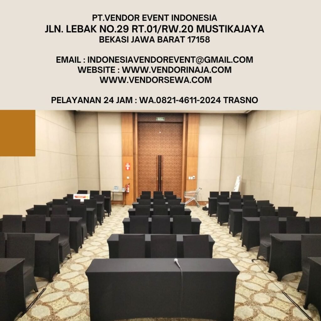 Sewa Meja IBM Event Gedung Rukun Jaya Senayan(0821-4611-2024)