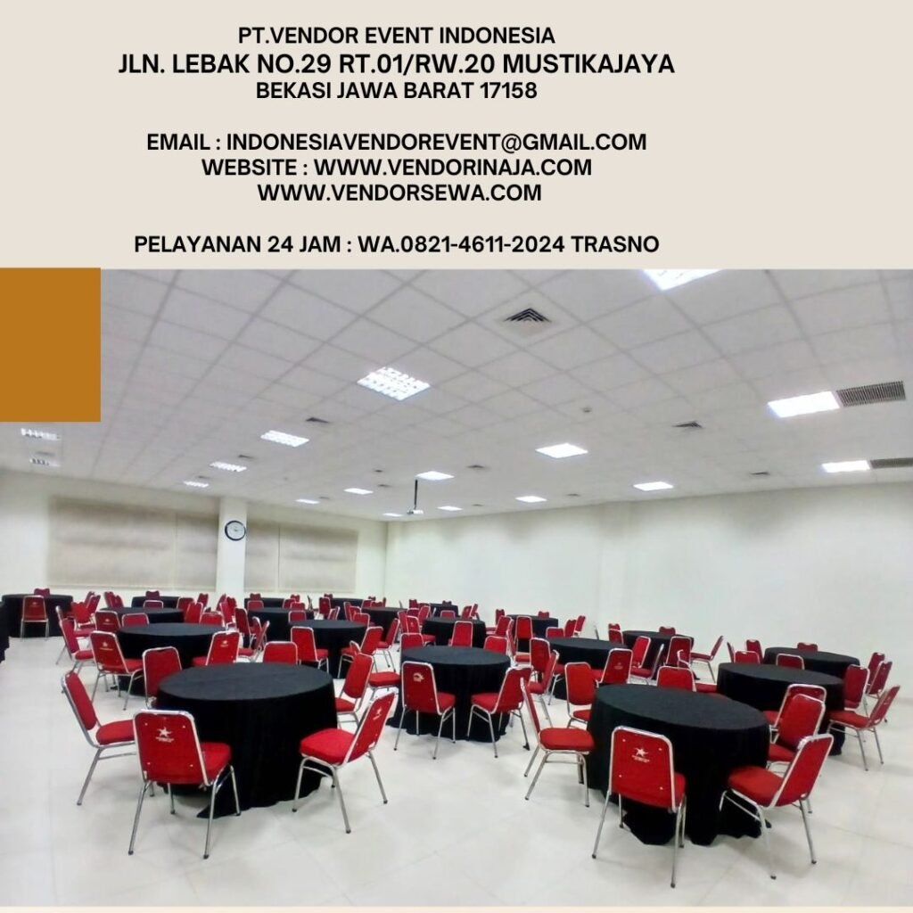 Sewa Round Table Taplak Tebar Hitam Jakarta (0821-4611-2024)
