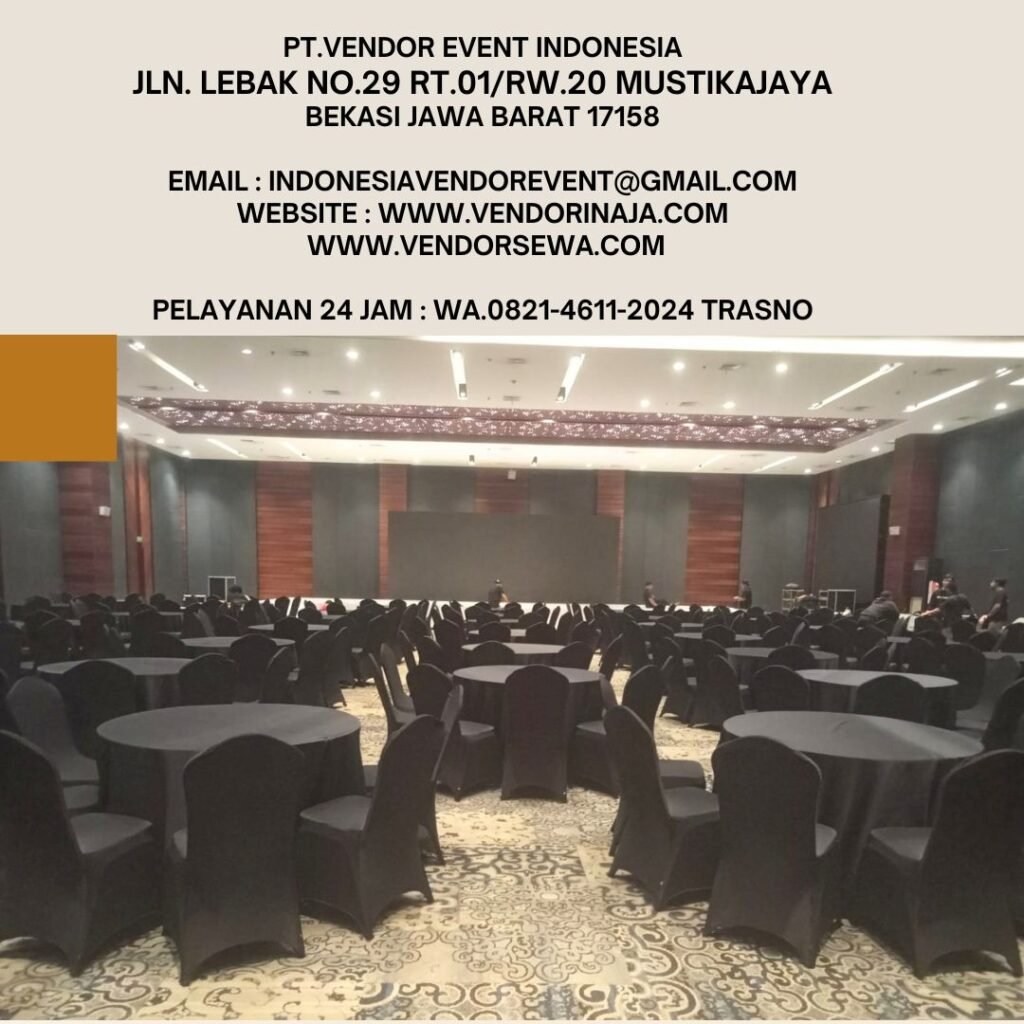 Sewa Round Table Taplak Tebar Hitam Jakarta (0821-4611-2024)
